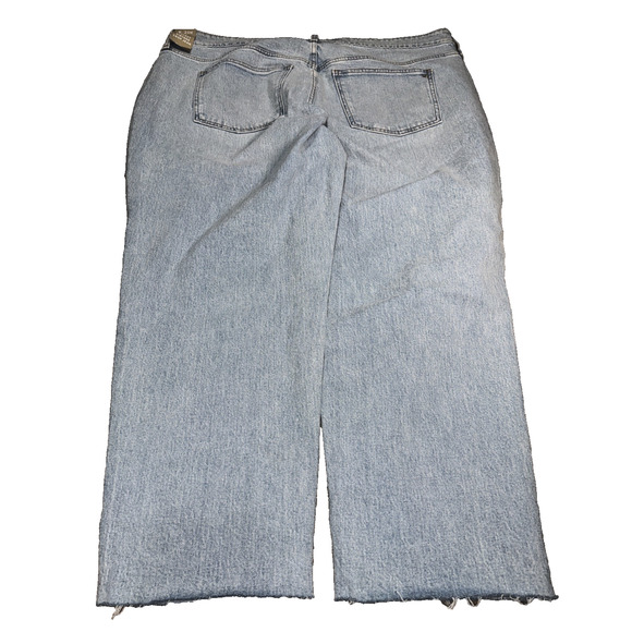 Madewell 20W Perfect Vintage Crop Light Wash Distressed Jeans NWT - Picture 9 of 9